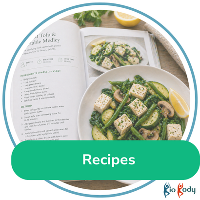 Bio Body Recipe Books NZ | Structured Eating & Consolidation